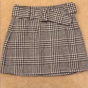 NWT Forever 21 Houndstooth Skirt